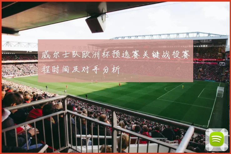 威尔士队欧洲杯预选赛关键战役赛程时间及对手分析