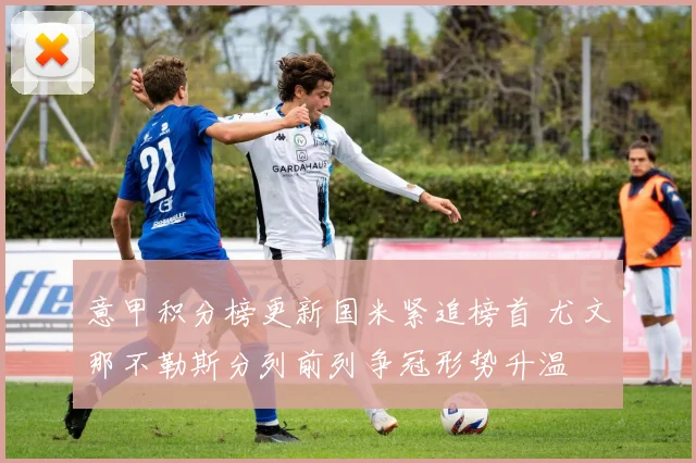 意甲积分榜更新国米紧追榜首 尤文那不勒斯分列前列争冠形势升温